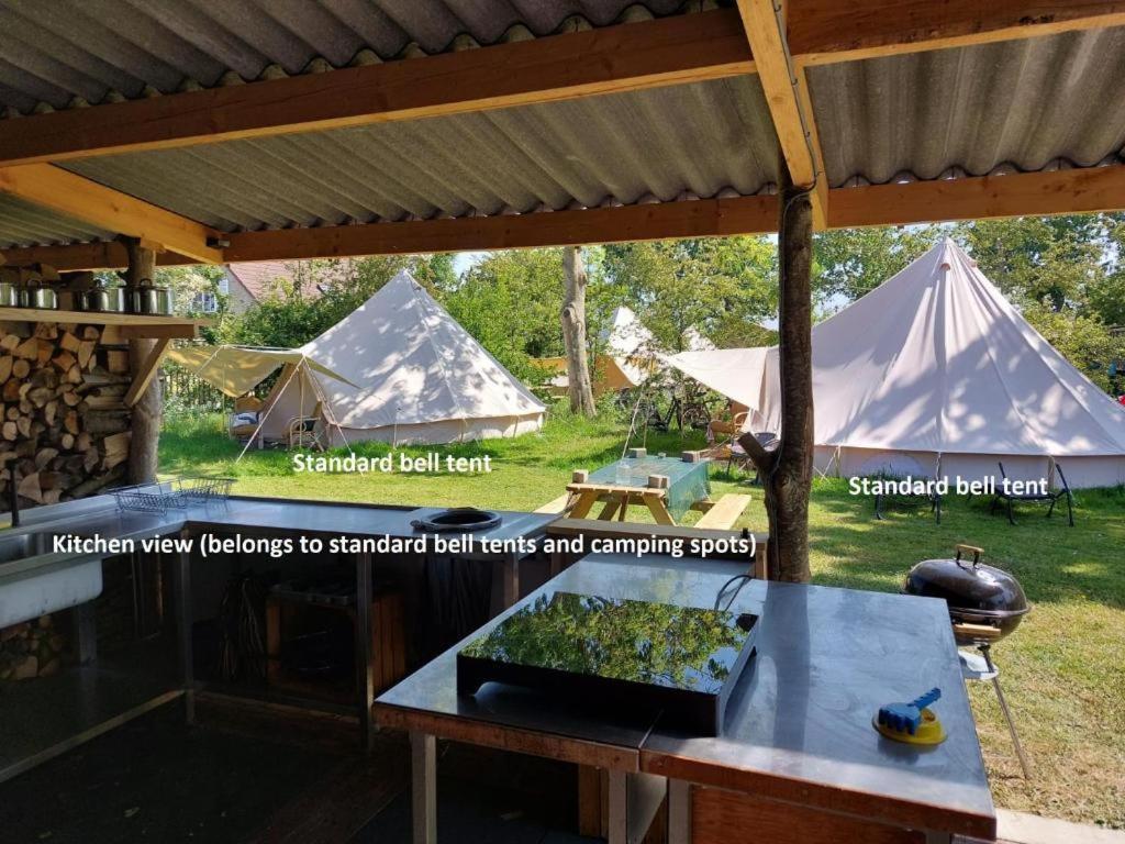 Bell Tent Glamping Essenhof 阿赫特克克 外观 照片