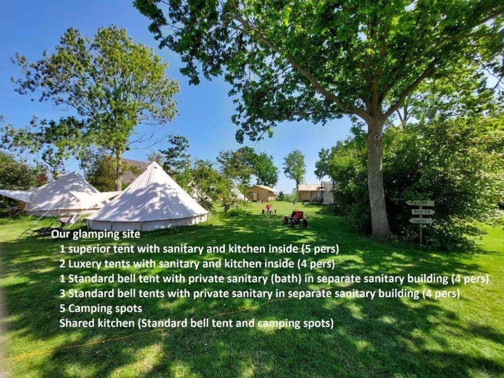 Bell Tent Glamping Essenhof 阿赫特克克 外观 照片